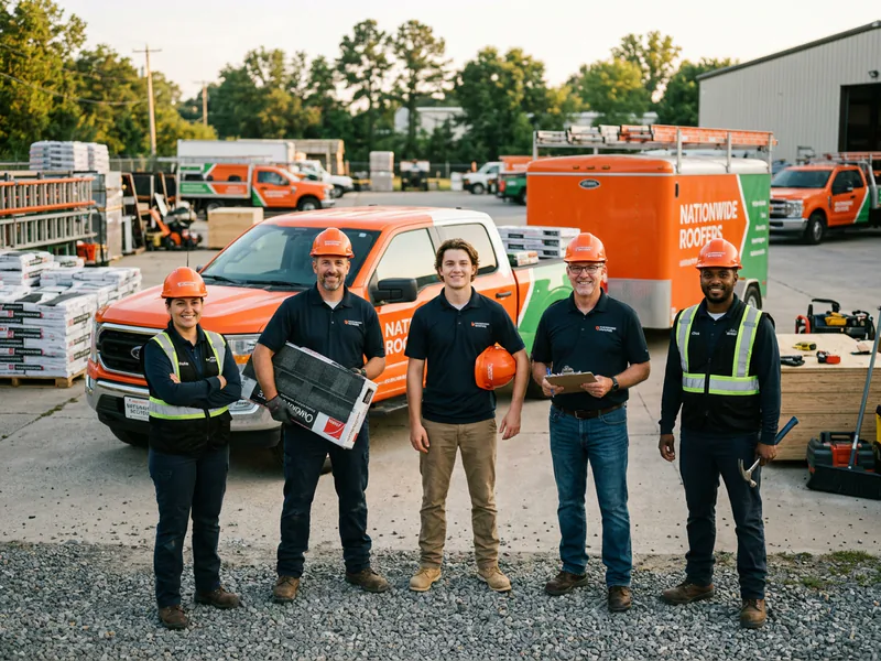 Natiowide Roofers - roof installation in Erie near me